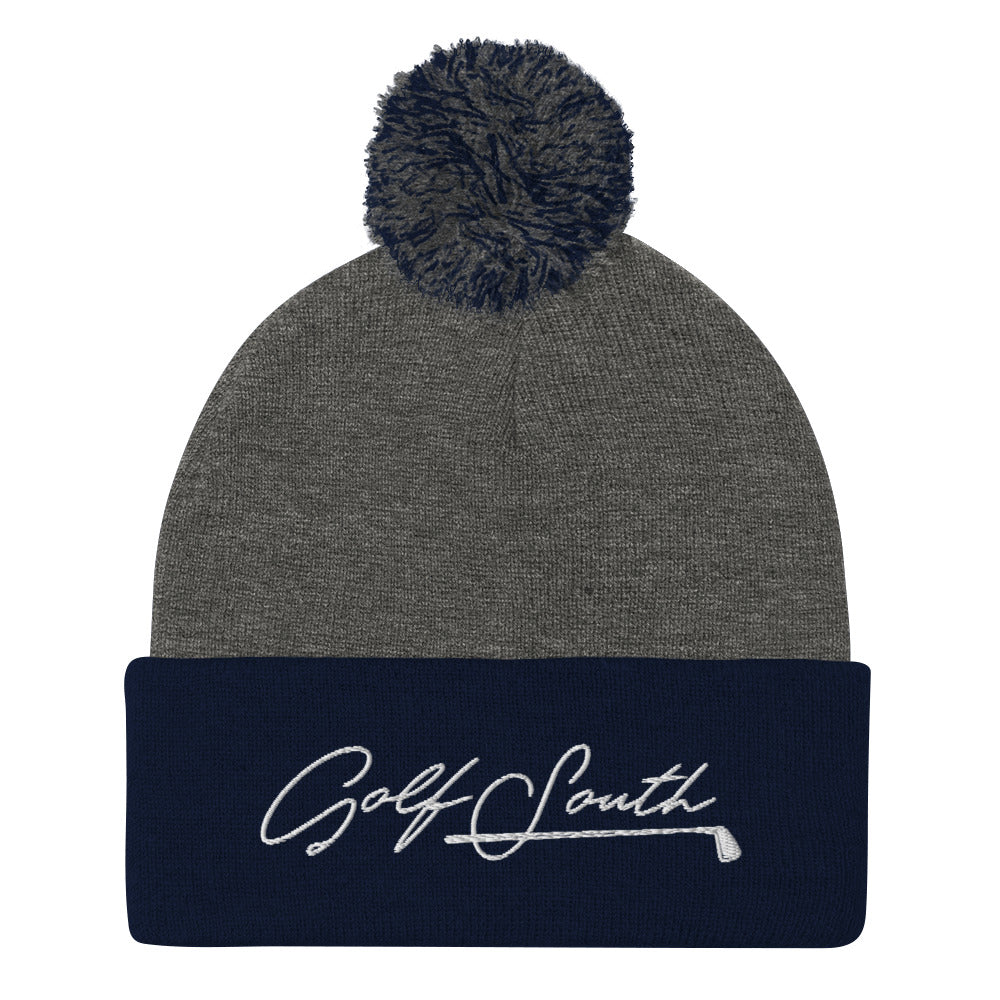 GolfSouth Pom-Pom Beanie