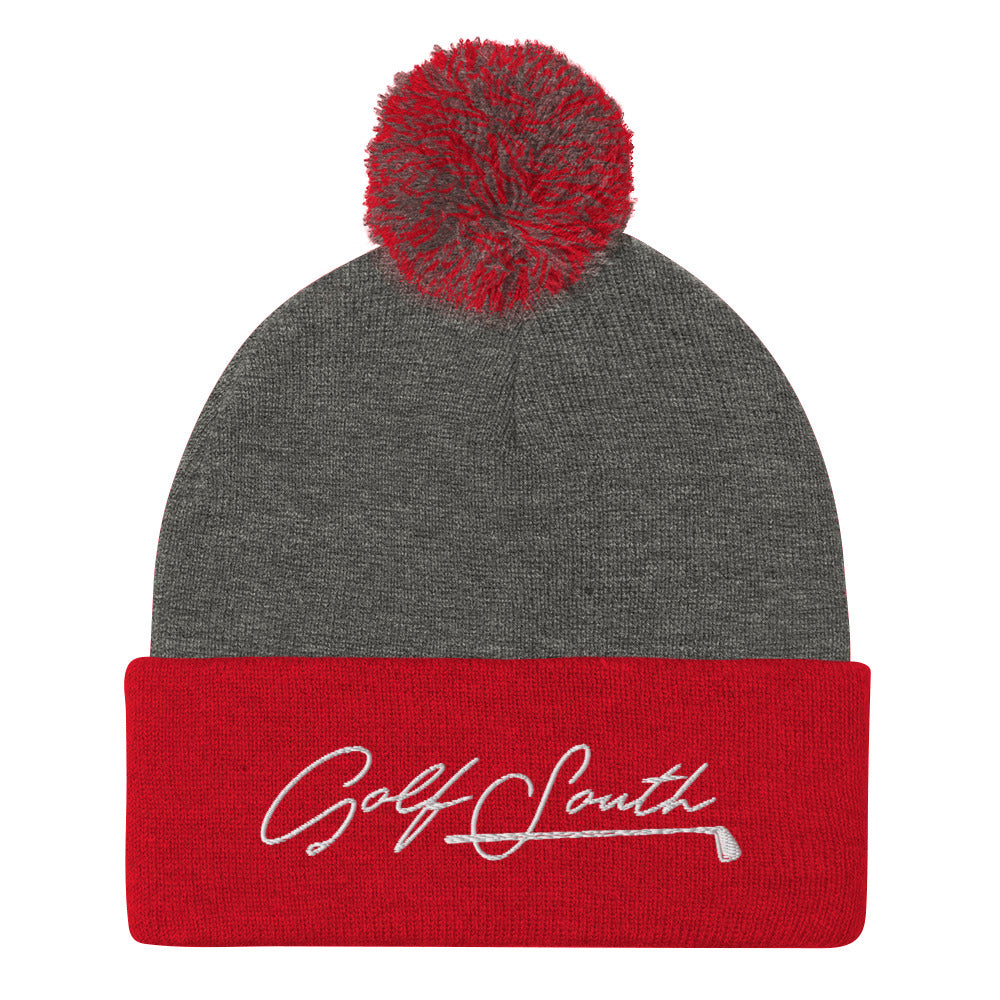 GolfSouth Pom-Pom Beanie