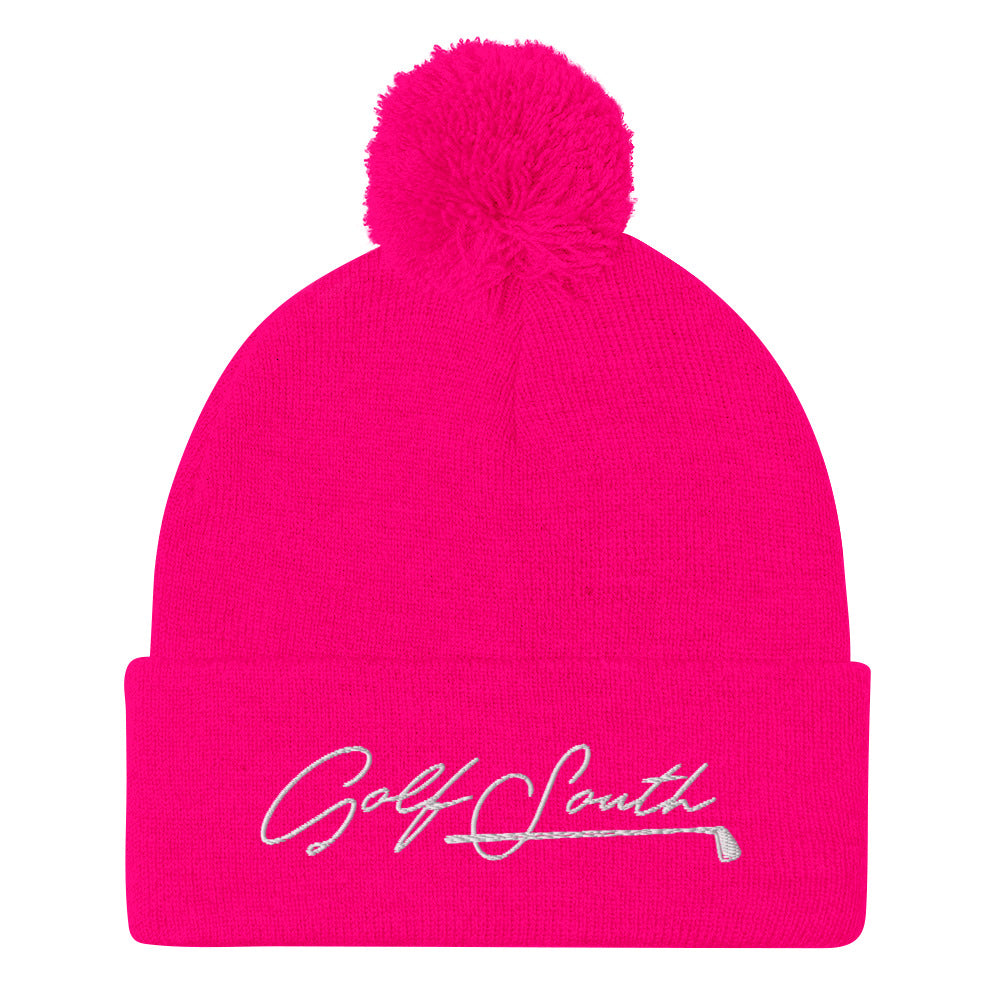 GolfSouth Pom-Pom Beanie