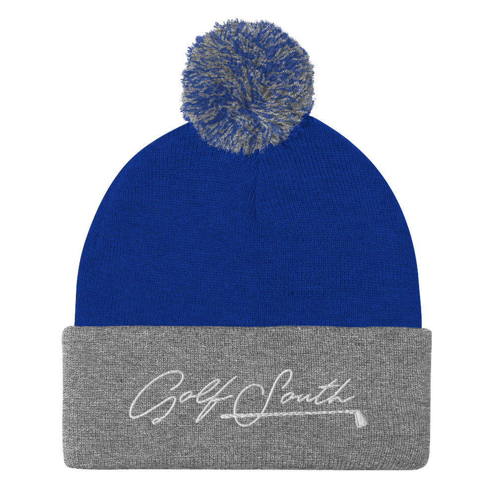 GolfSouth Pom-Pom Beanie